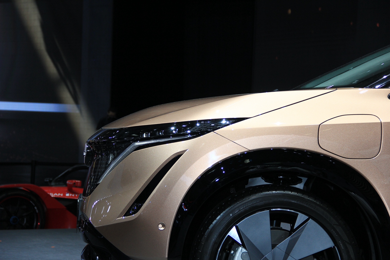 北京车展实拍 纯电动SUV日产Ariya