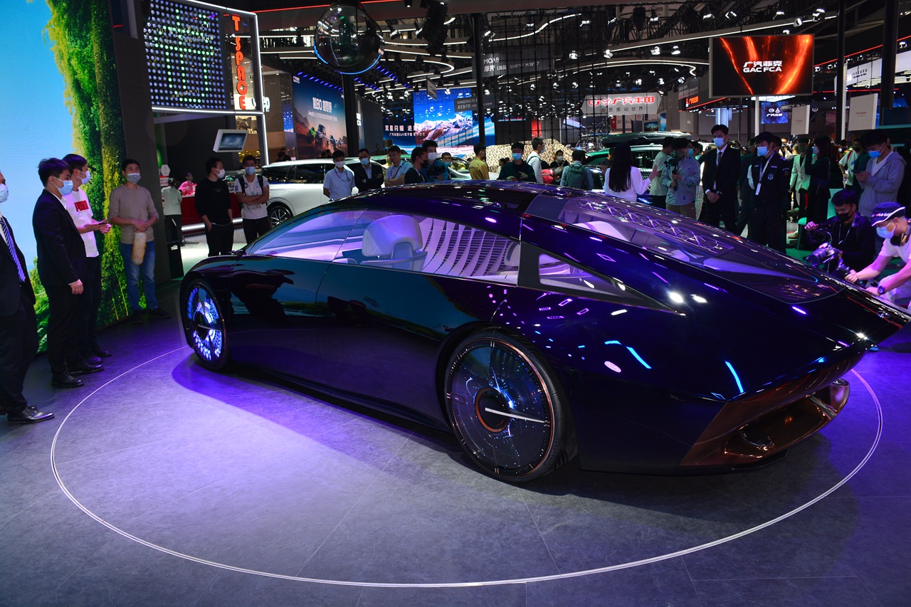 2021广州车展实拍：广汽传祺概念车TIME