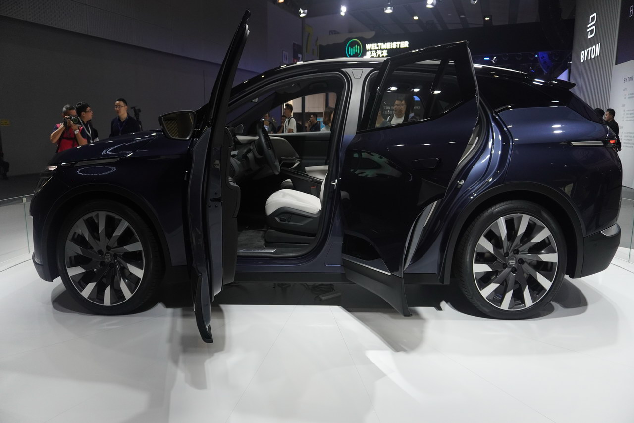 2019广州车展实拍：拜腾M-Byte