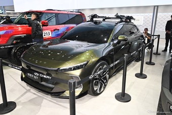 2025广州车展实拍：星途ES7 GT