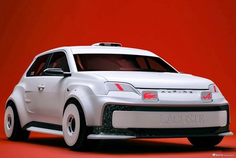 2026款Alpine A290 Lacoste A290 Rally 官图
